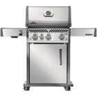 Napoleon Rogue Pro 425 3-Burner LP Gas Grill with Infrared Side Burner, Stainless Steel Image 1