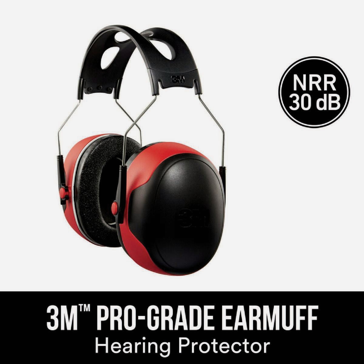 3M Pro-Grade 30 dB NRR Earmuff Image 3