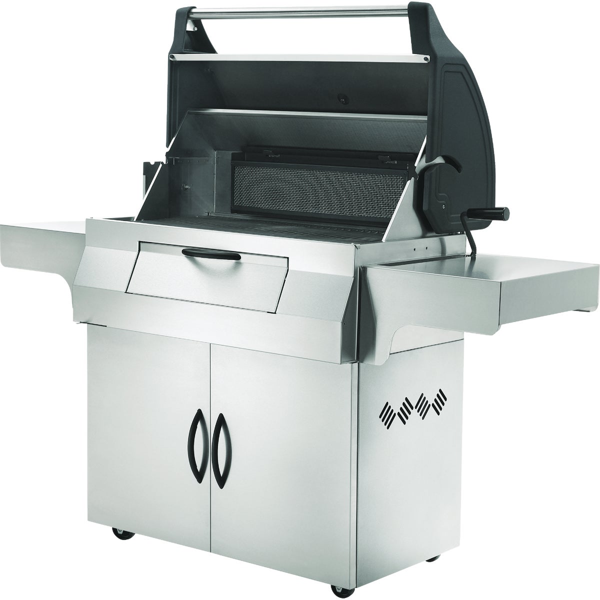 Napoleon Professional Charcoal Grill, Stainless Steel Image 4