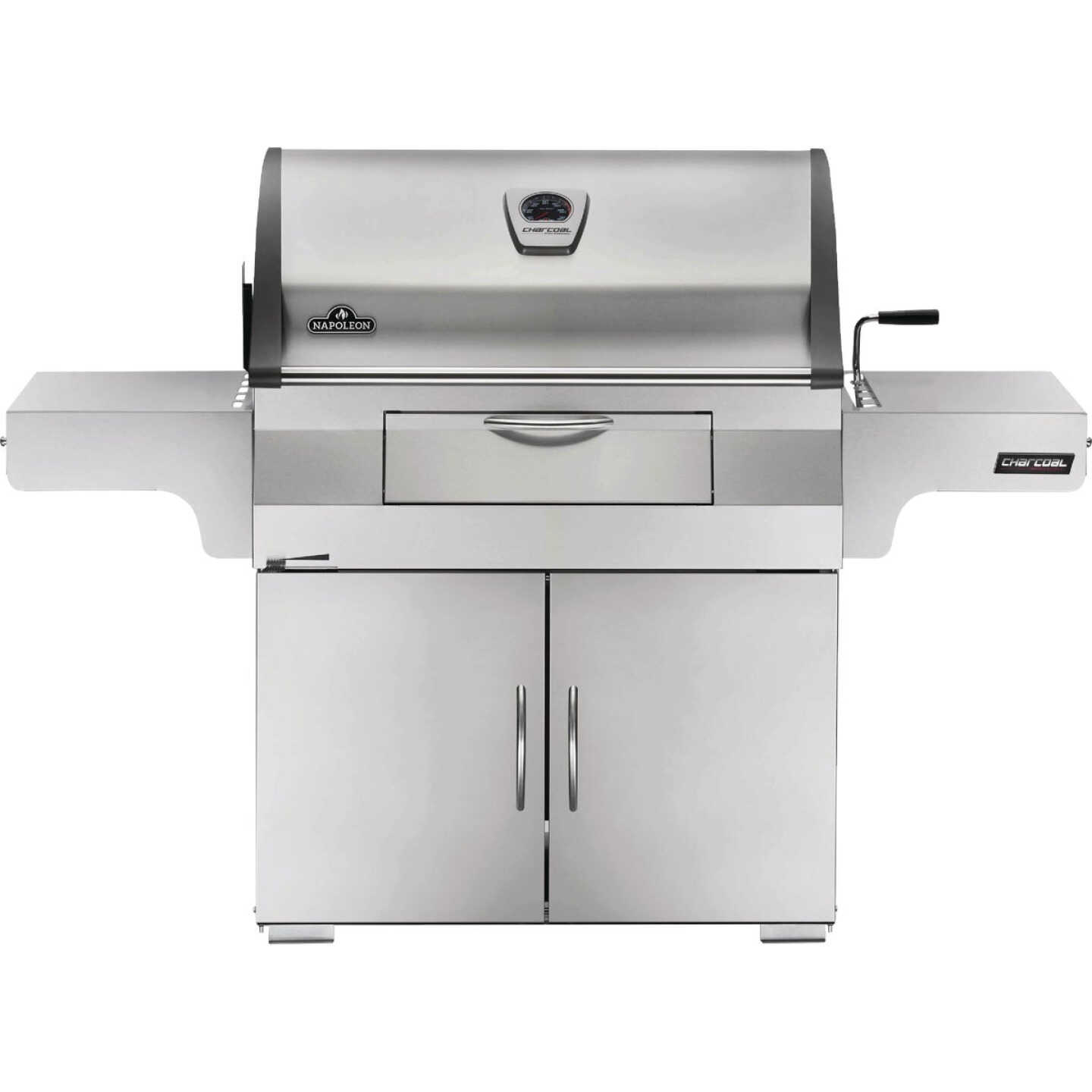 Napoleon Professional Charcoal Grill, Stainless Steel Image 1