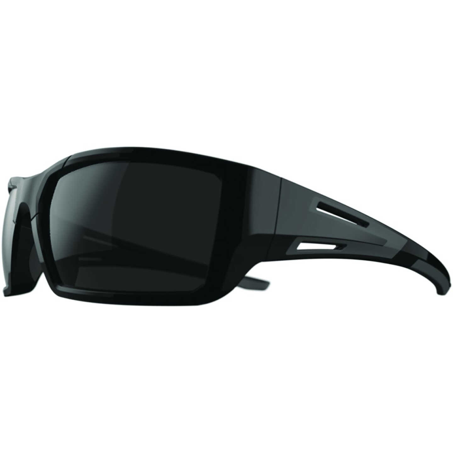 I-Form Stryker Black Frame Safety Glasses with Smoke Lenses Image 1