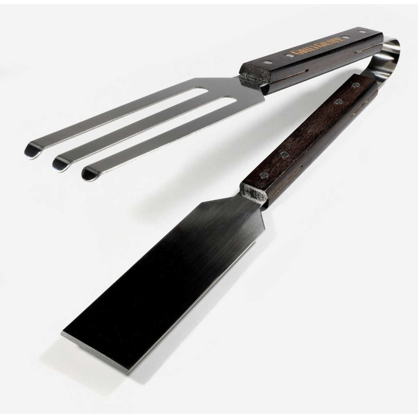 Grill Grate Spatula & Grill Tool Tongs Image 1
