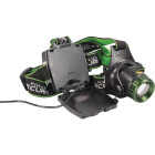 Police Security Blackout 1000 Lm. LED Rechargeable Focusing Hardhat Compatible Headlamp Image 8