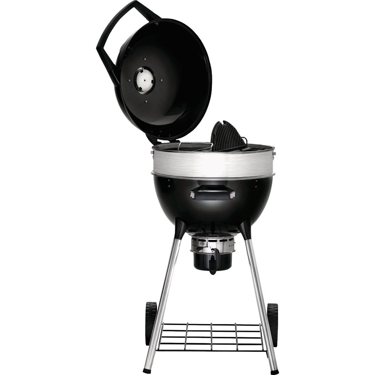 Napoleon PRO18 Charcoal Kettle Grill, Black Image 4