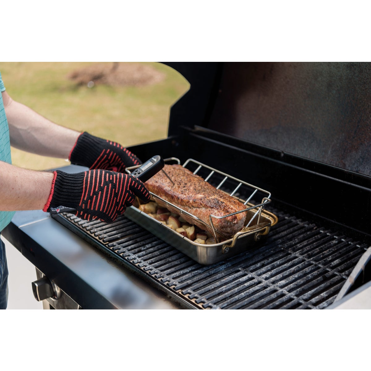Char-Broil Grill+ 8.25 In. x 13.75 In. Rib & Roast Rack Image 4