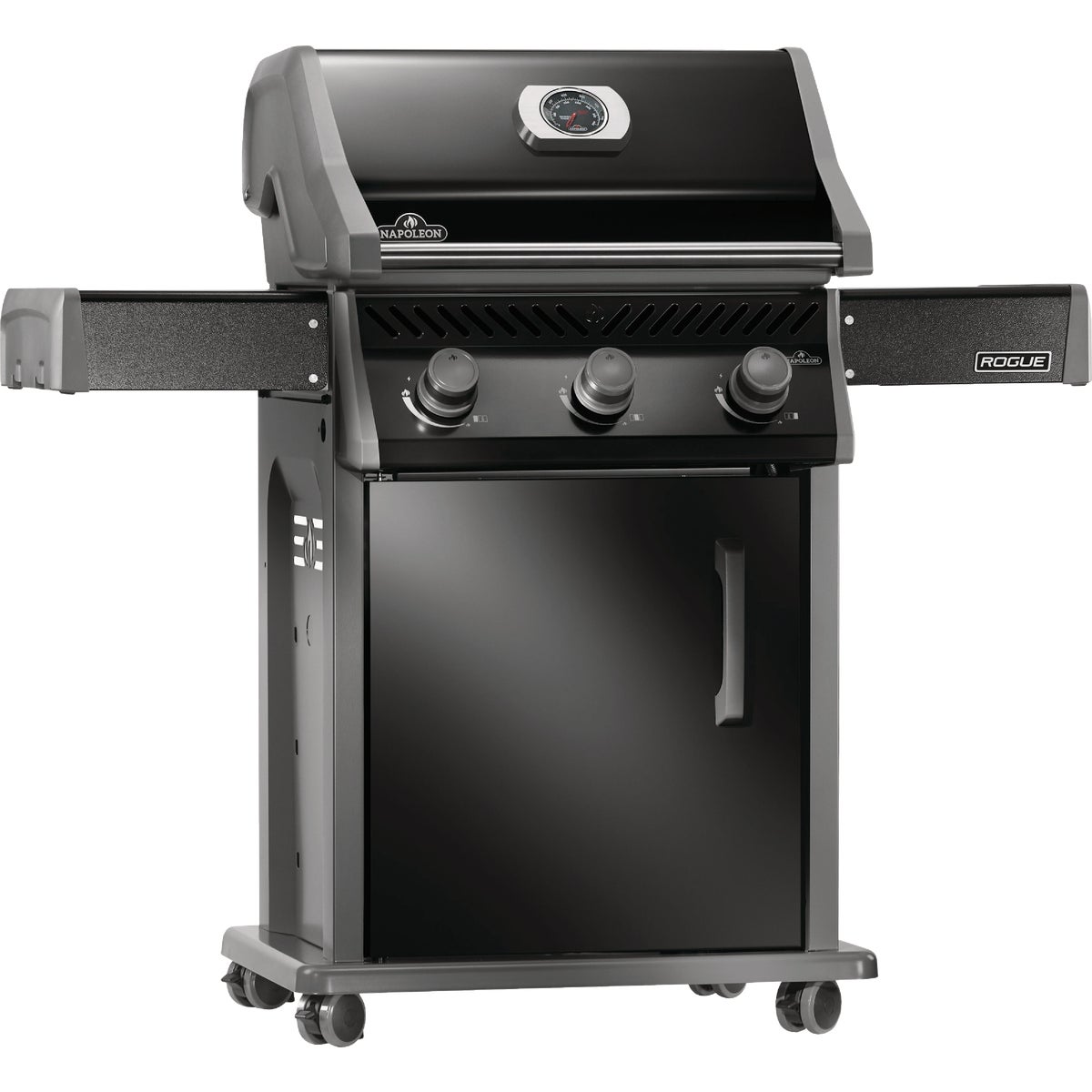 Napoleon Rogue 425 3-Burner Natural Gas Grill, Black Image 6