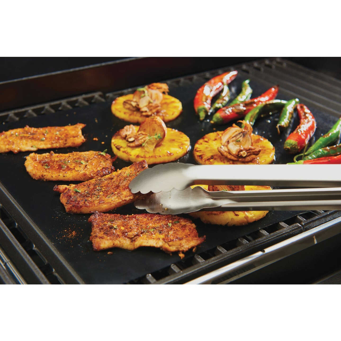 GrillPro 15.75 In. W. x 13 In. L. Non-Stick Cooking Mat (2-Pack) Image 2