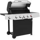 GrillPro 5-Burner Stainless Steel & Black 52,000 BTU LP Gas Grill Image 3