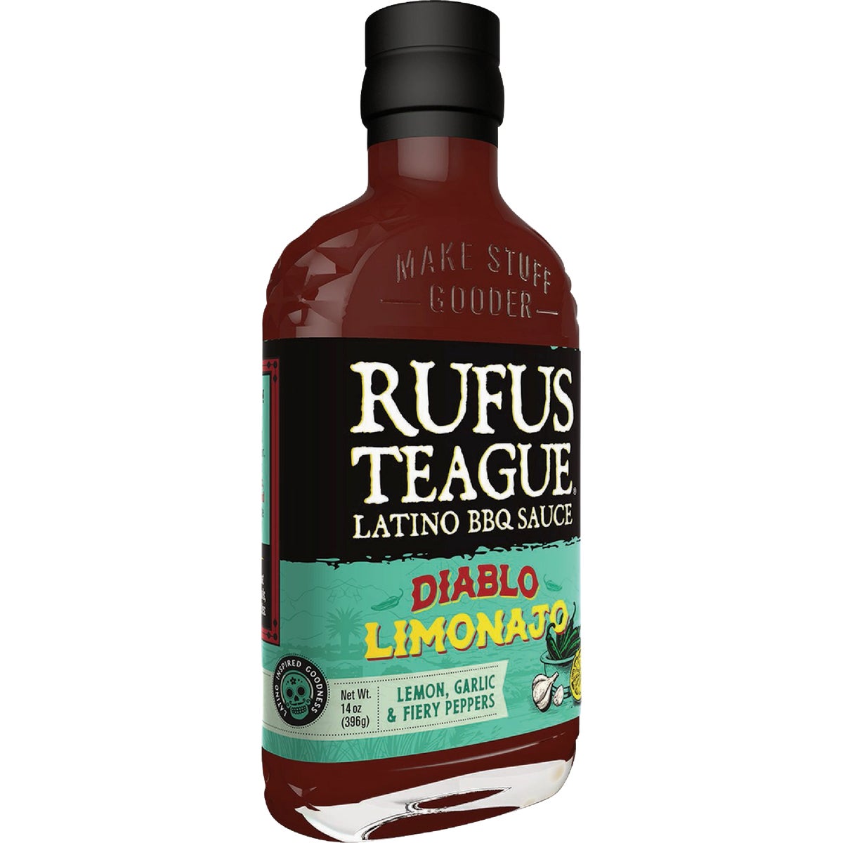 Rufus Teague 14 Oz. Diablo Limonajo Latino BBQ Sauce Image 3
