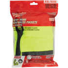 Milwaukee ANSI Class 2 Hi Vis Yellow Performance Safety Vest, 2XL/3XL Image 2