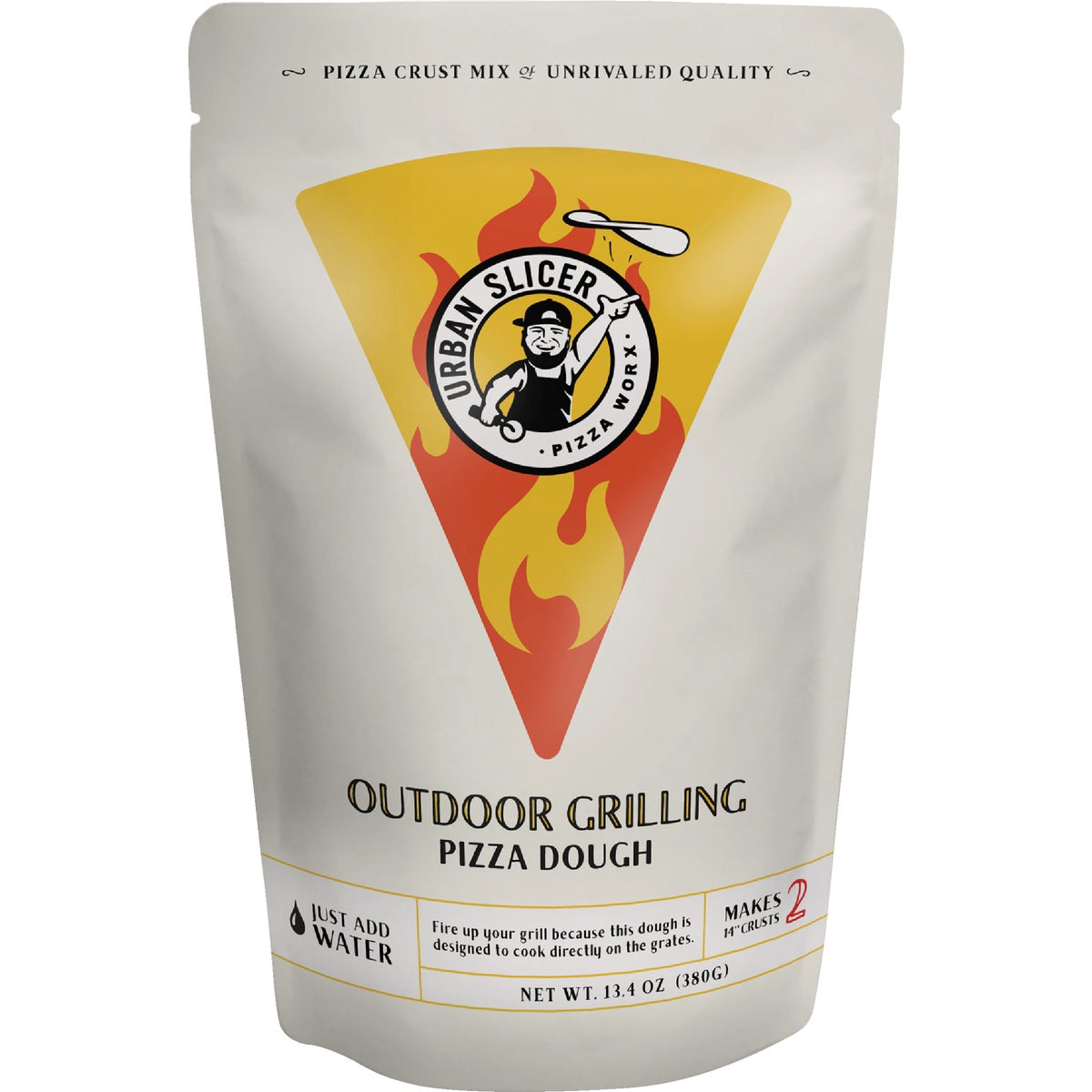 Urban Slicer Pizza Worx Outdoor Grilling Pizza Dough Mix (13.4oz)
