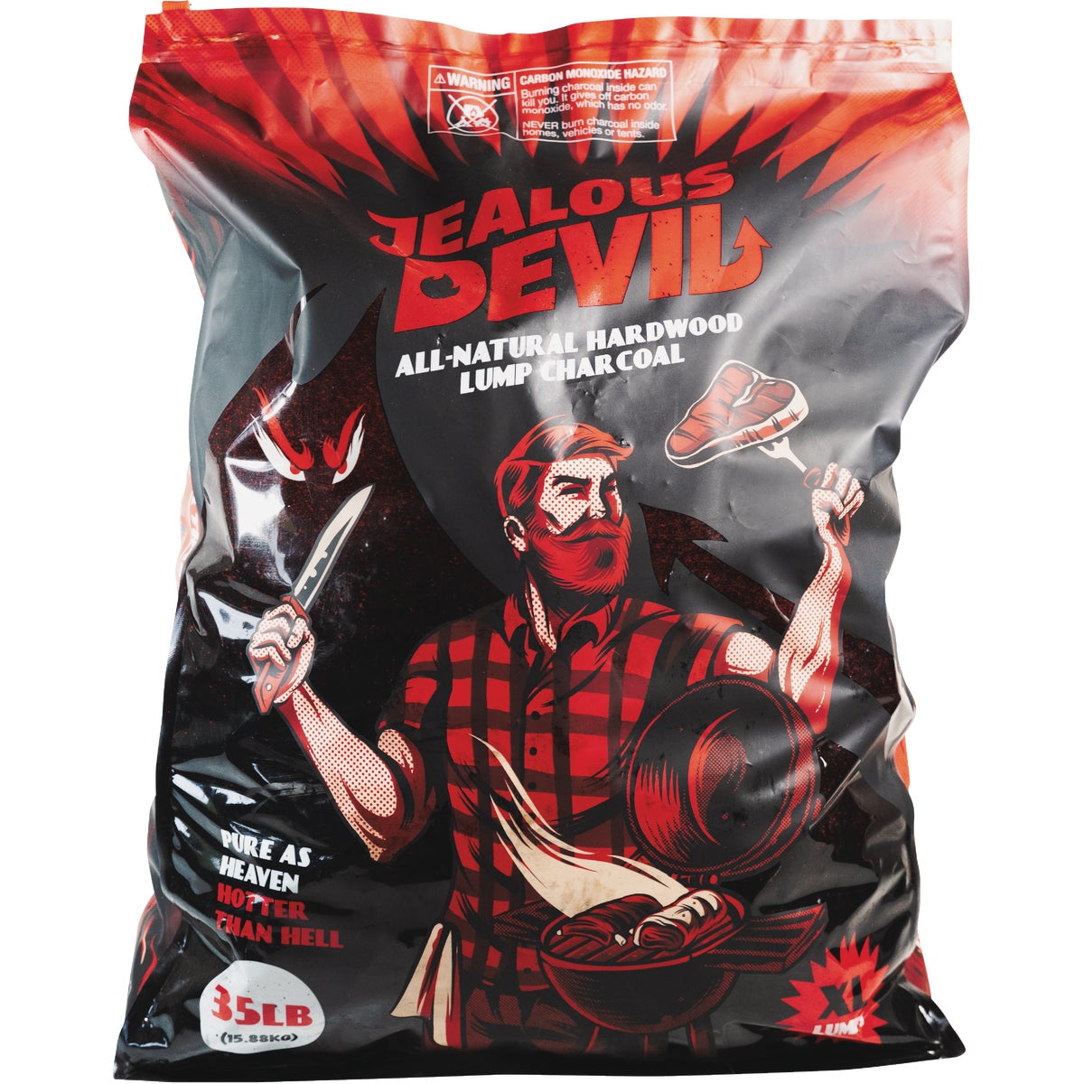 Jealous Devil 35 Lb. Hardwood Lump Charcoal Image 5