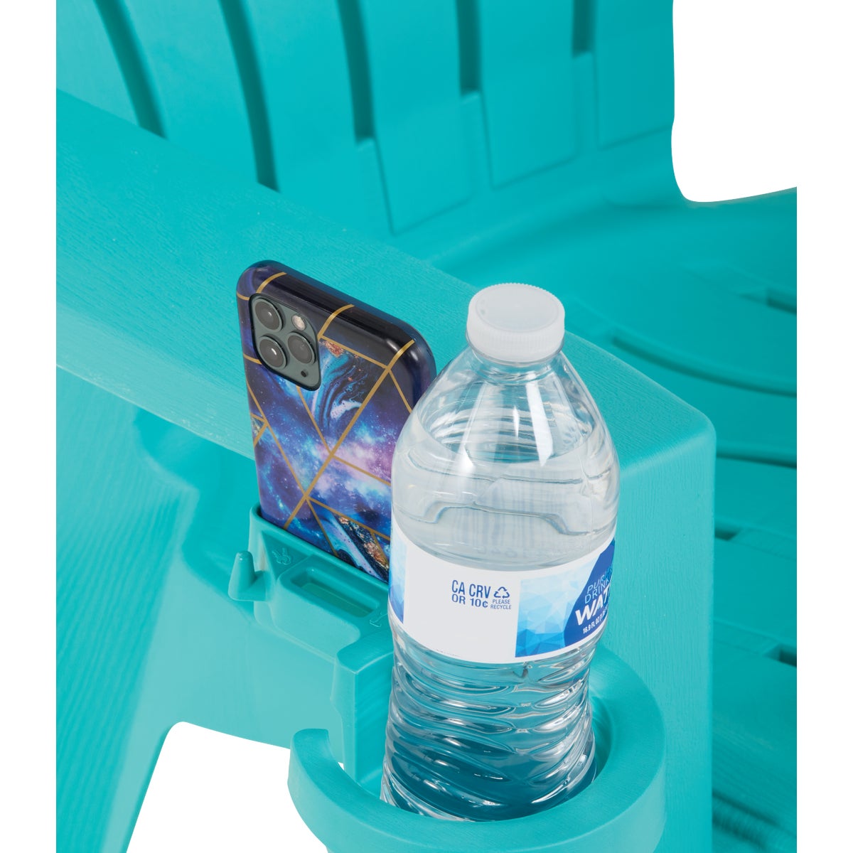 Adams Big Easy Teal Resin Adirondack Chair Image 6