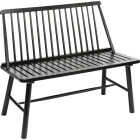 Jack Post Windsor 44 In. L. Black Indonesian Hardwood Bench Image 1