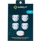 Safety 1st Secure-to-Explore Adhesive Magnetic Lock System (4-Lock Set) Image 1