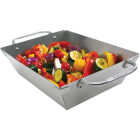 Broil King Imperial 13 In. W. x 9.75 In. L. Stainless Steel Grill Wok Topper Tray Image 1