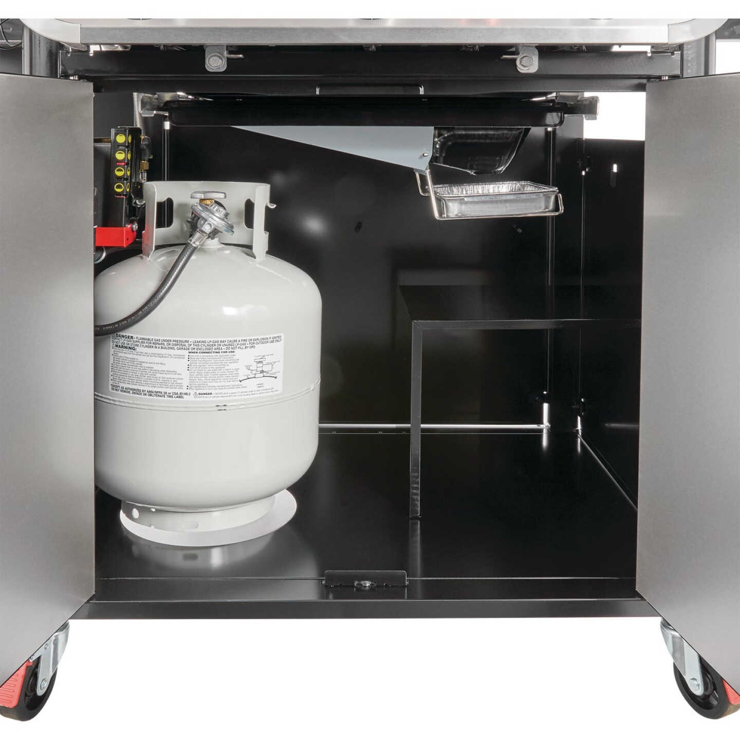 Weber Genesis SP-E335 3-Burner Liquid Propane Gas Grill, Black Image 12