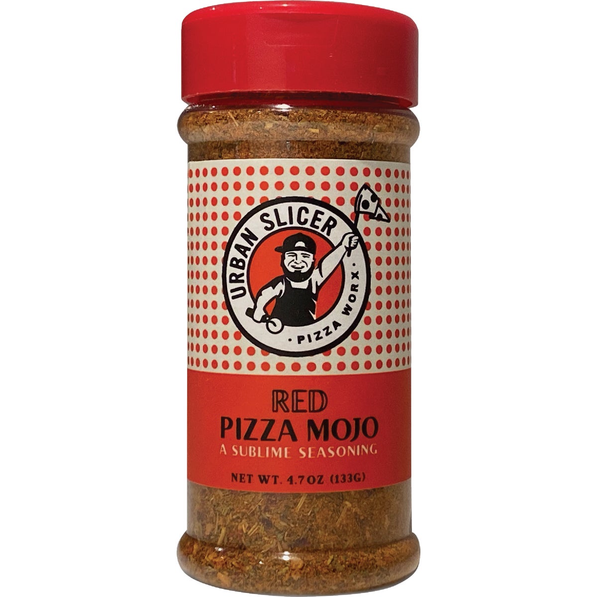 Urban Slicer Pizza Worx 4.7 Oz. Red Pizza Mojo Seasoning