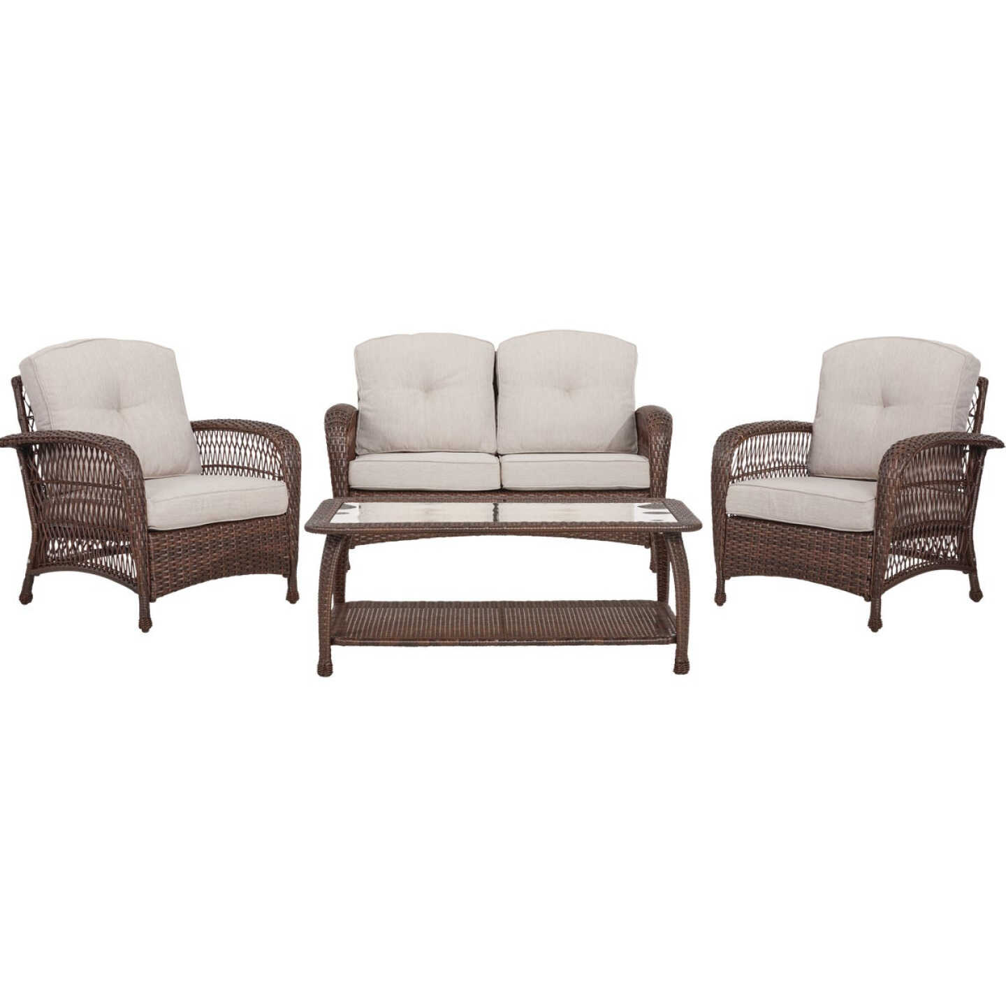 Outdoor Expressions Bellevue 4-Piece Chat Set Image 4