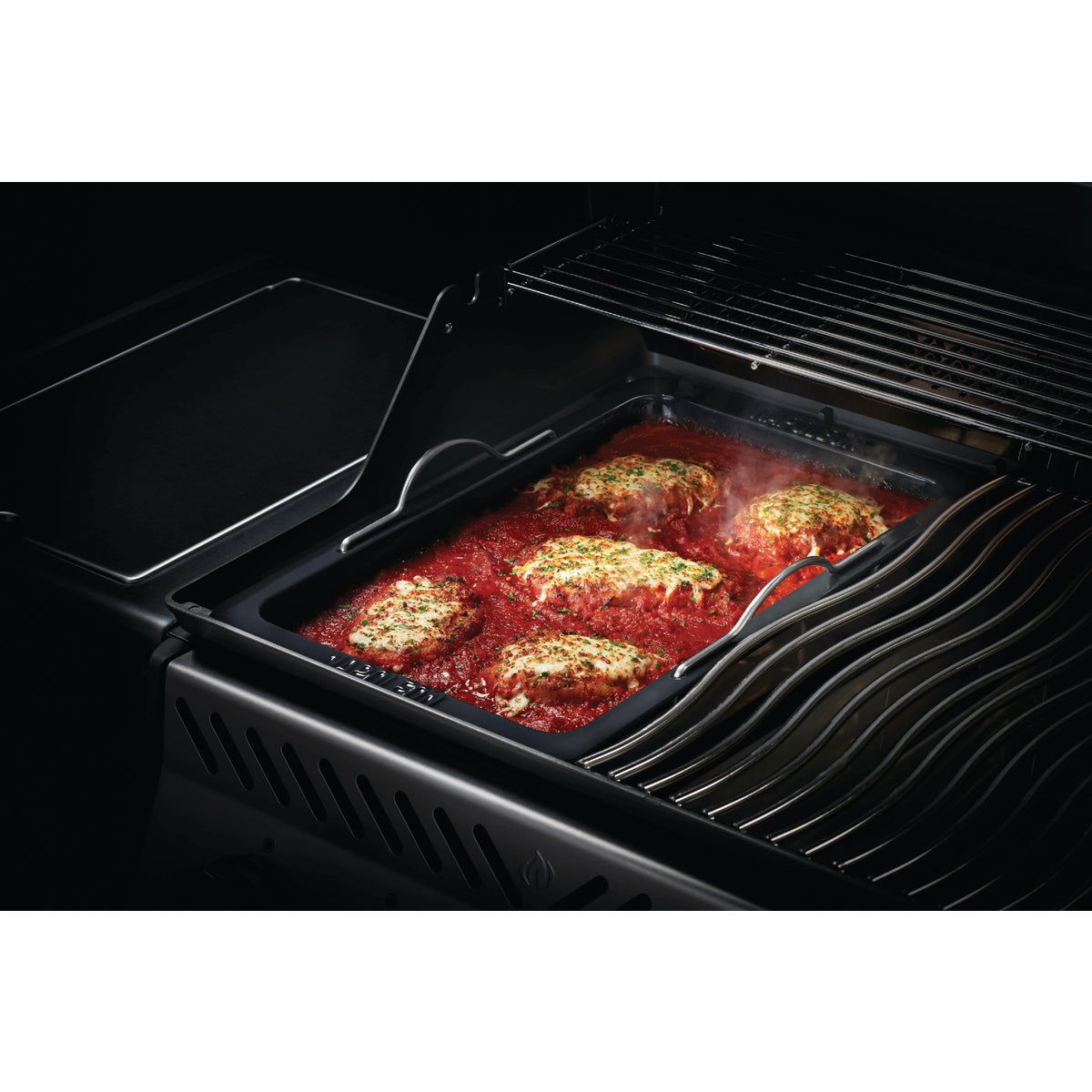 Napoleon 18 In. Drop-In Grill Roasting Pan Image 2