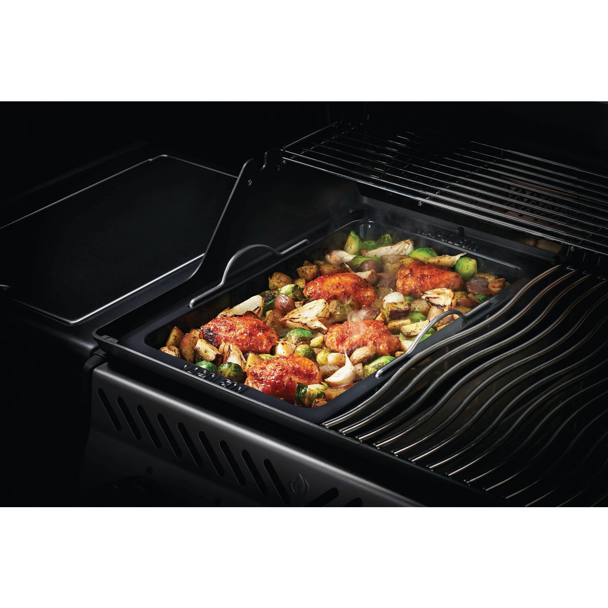 Napoleon 18 In. Drop-In Grill Roasting Pan Image 3
