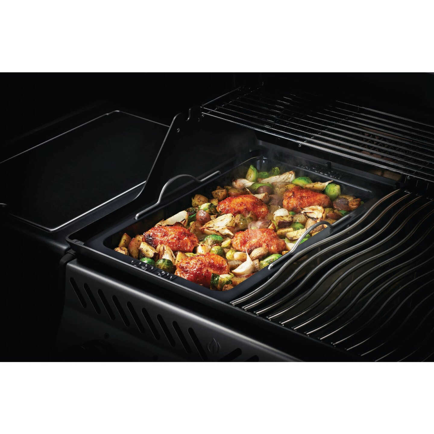 Napoleon 18 In. Drop-In Grill Roasting Pan Image 3