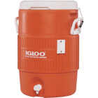 Igloo 5 Gal. Orange Seat Top Water Jug Image 1