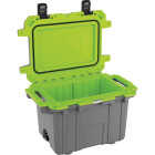 Pelican Elite 50 Qt. Cooler, Dark Gray & Green Image 3