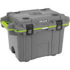 Pelican Elite 50 Qt. Cooler, Dark Gray & Green Image 1