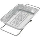 Weber SmokeFire 9.65 In. W. x 13.59 In. L. Disposable Plated Steel Wet Smoke Kit Image 1