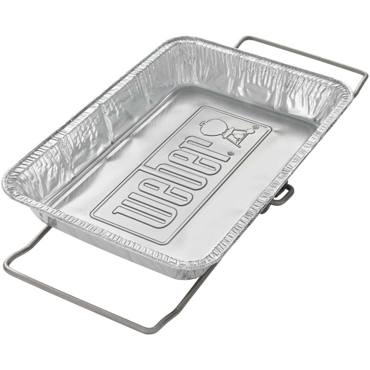 Weber SmokeFire 9.65 In. W. x 13.59 In. L. Disposable Plated Steel Wet Smoke Kit Image 1