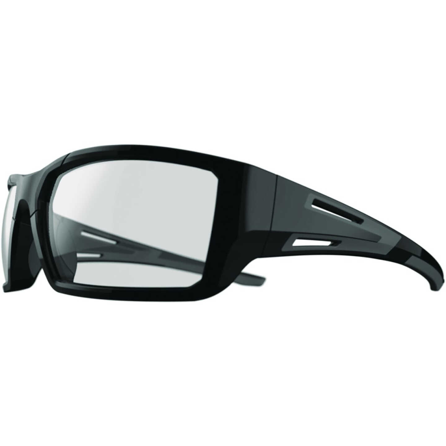I-Form Stryker Black Frame Safety Glasses with Clear Lenses Image 1