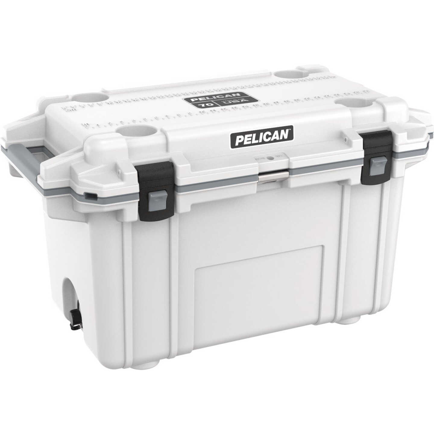 Pelican Elite 70 Qt. Cooler, White & Gray Image 1