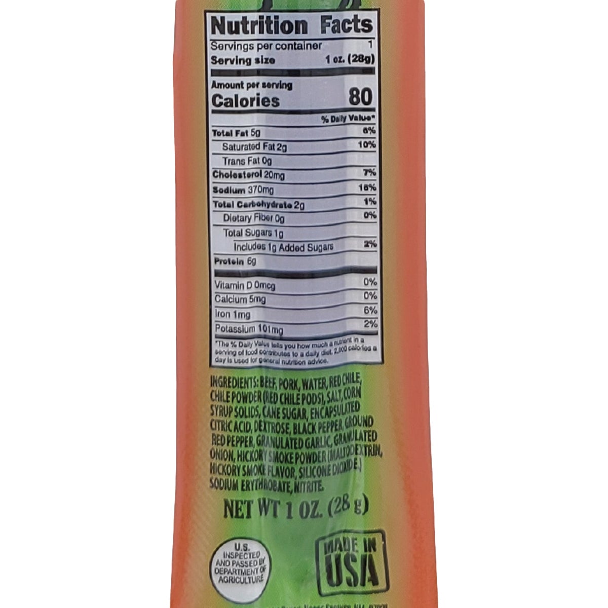 Pearson Ranch Jerky Autumn Blend Chile Beef & Pork Snack Stick Image 5