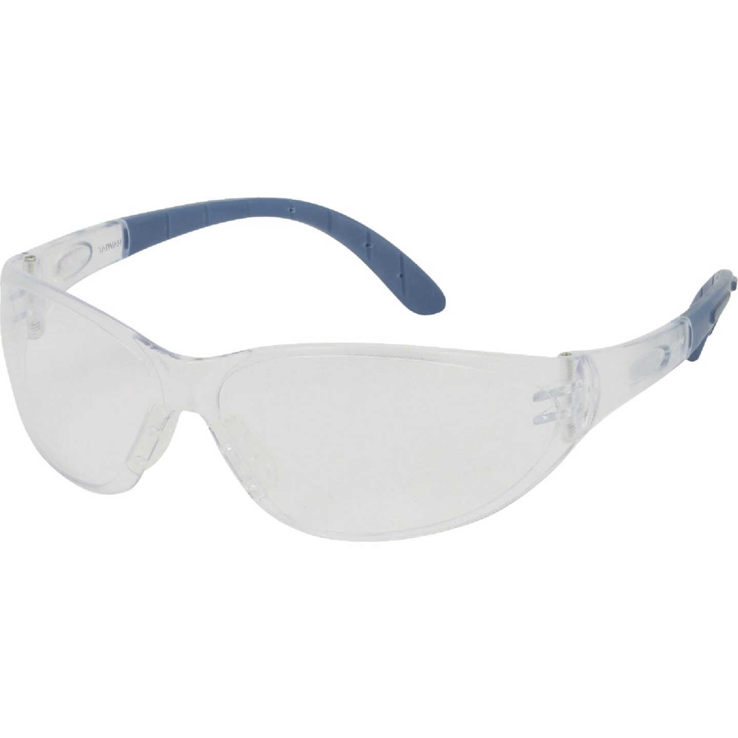 Safety Works Rimless Safety Glasses with Clear Anti-Scratch & Anti-Fog Lenses Image 1