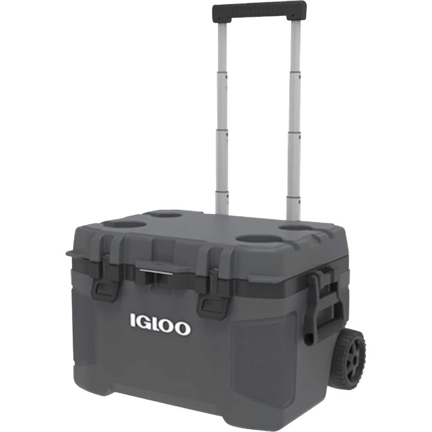 Igloo TrailMate 52 Quart 2-Wheeled Cooler, Carbonite Image 1