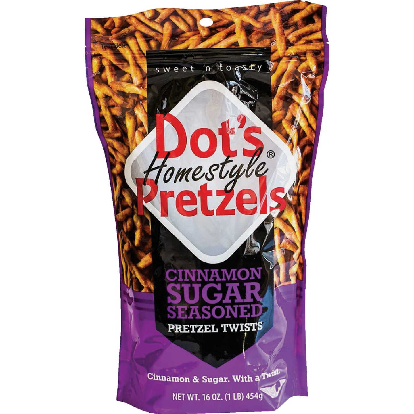 Dot's 16 Oz. Cinnamon Sugar Pretzels Image 1
