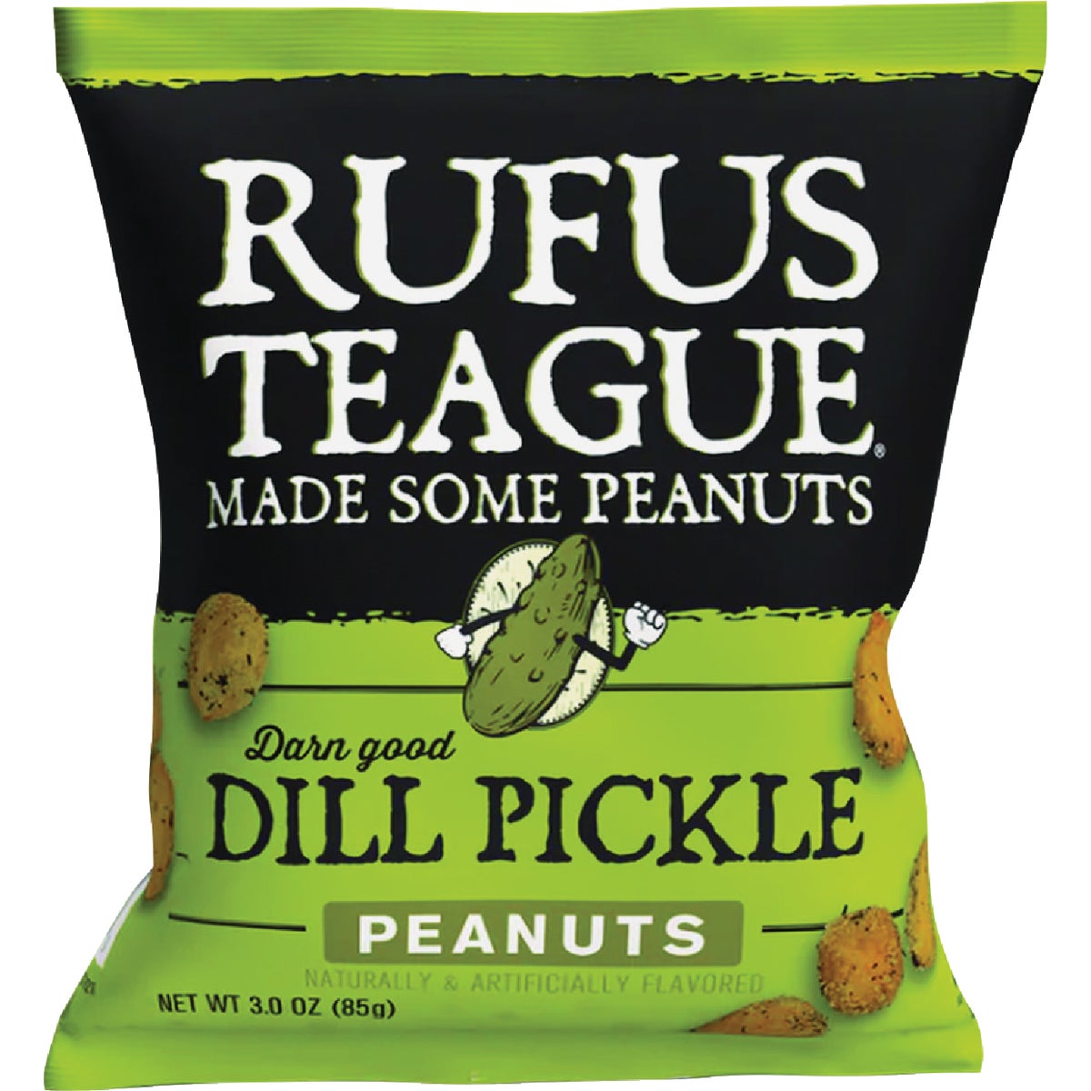 Rufus Teague 3 Oz. Dill Pickle Peanuts Image 1