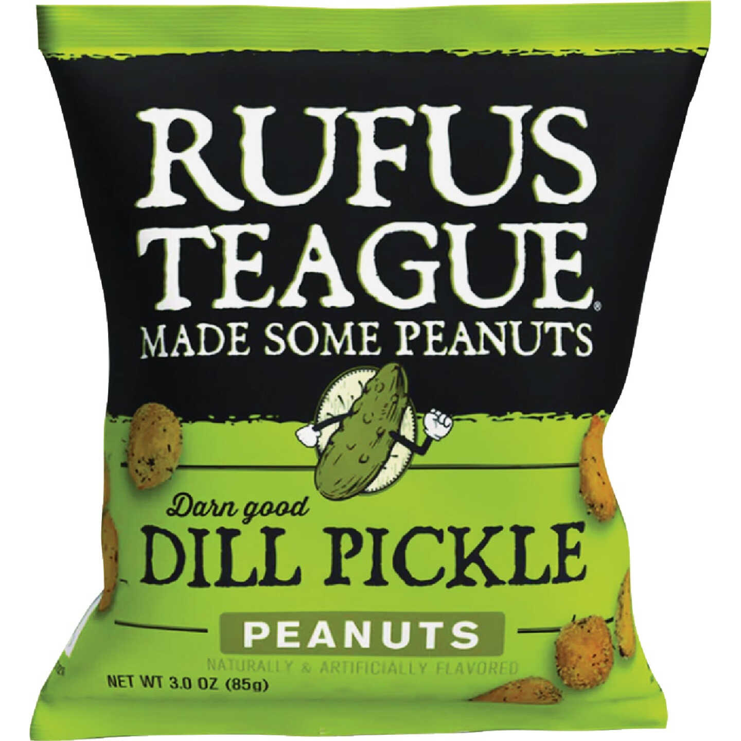 Rufus Teague 3 Oz. Dill Pickle Peanuts Image 1