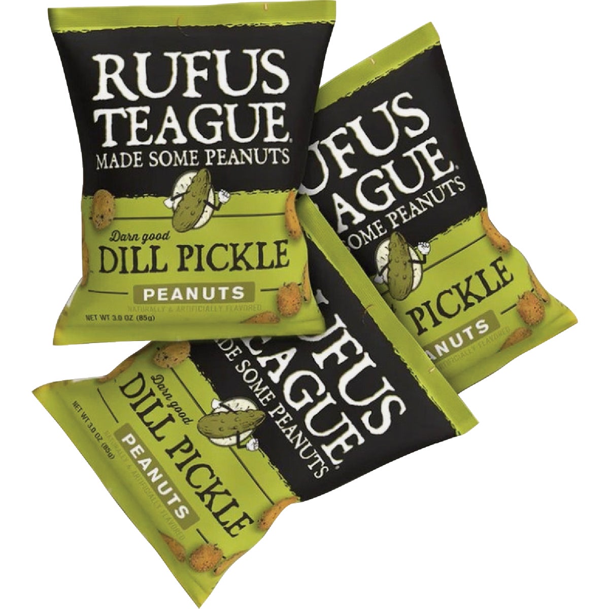 Rufus Teague 3 Oz. Dill Pickle Peanuts Image 2
