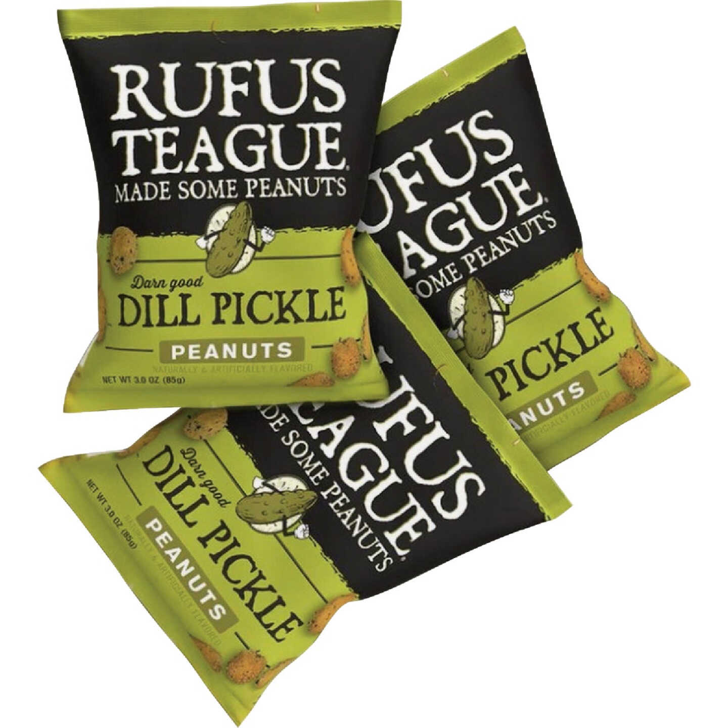 Rufus Teague 3 Oz. Dill Pickle Peanuts Image 2