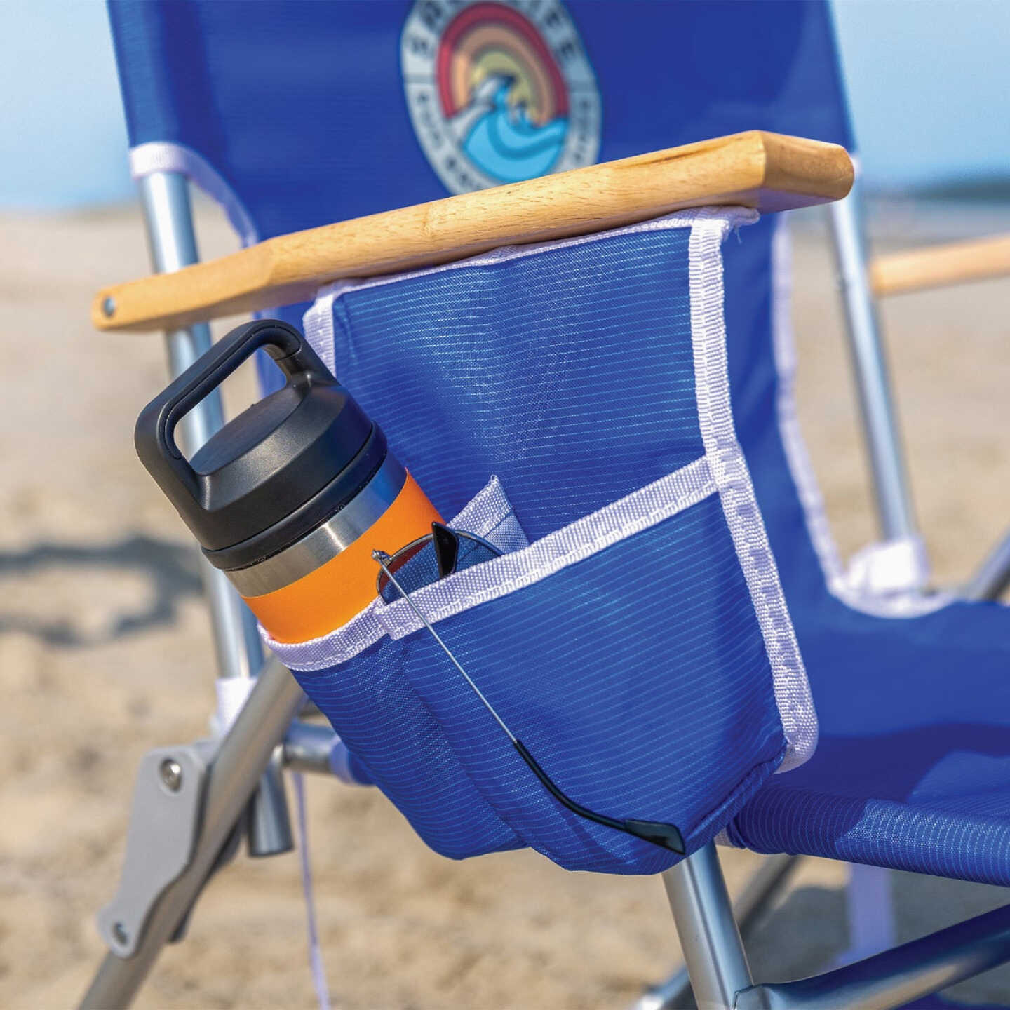 Salt Life 4-Position High Seat Back Pack Beach Chair Image 5