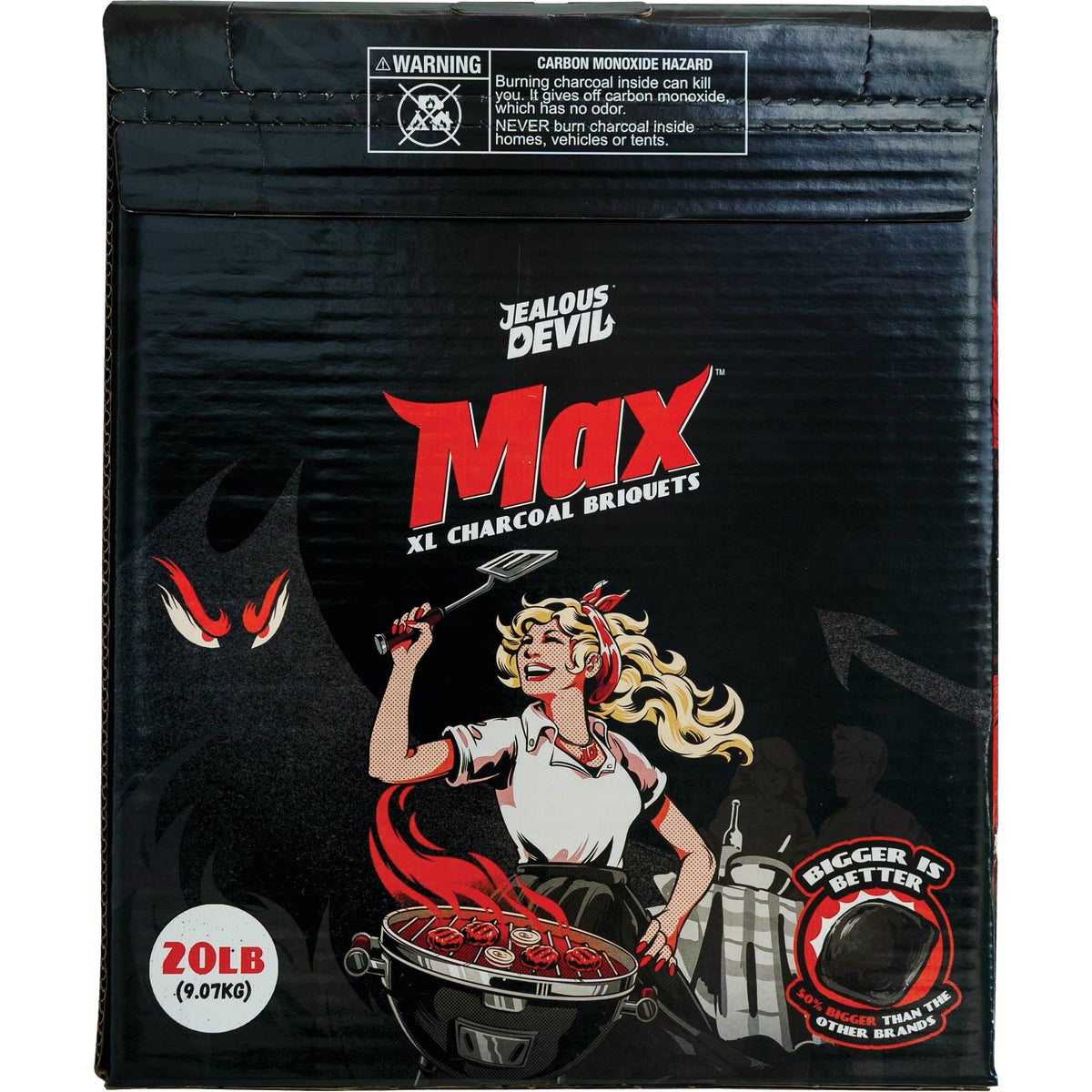 Jealous Devil Max 20 Lb. Hardwood Charcoal Briquets Image 5