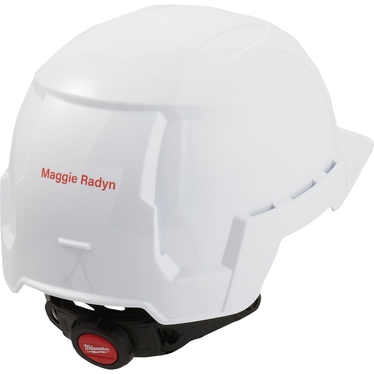 Milwaukee White Front Brim Ratcheting Type 1 Class E Hard Hat Image 5