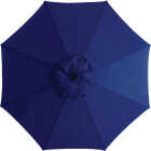 Caban Beach 9 Ft. Aluminum Pole Navy Formosol Market Umbrella Image 2