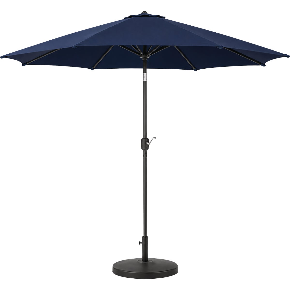 Caban Beach 9 Ft. Aluminum Pole Navy Formosol Market Umbrella Image 1