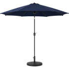 Caban Beach 9 Ft. Aluminum Pole Navy Formosol Market Umbrella Image 1