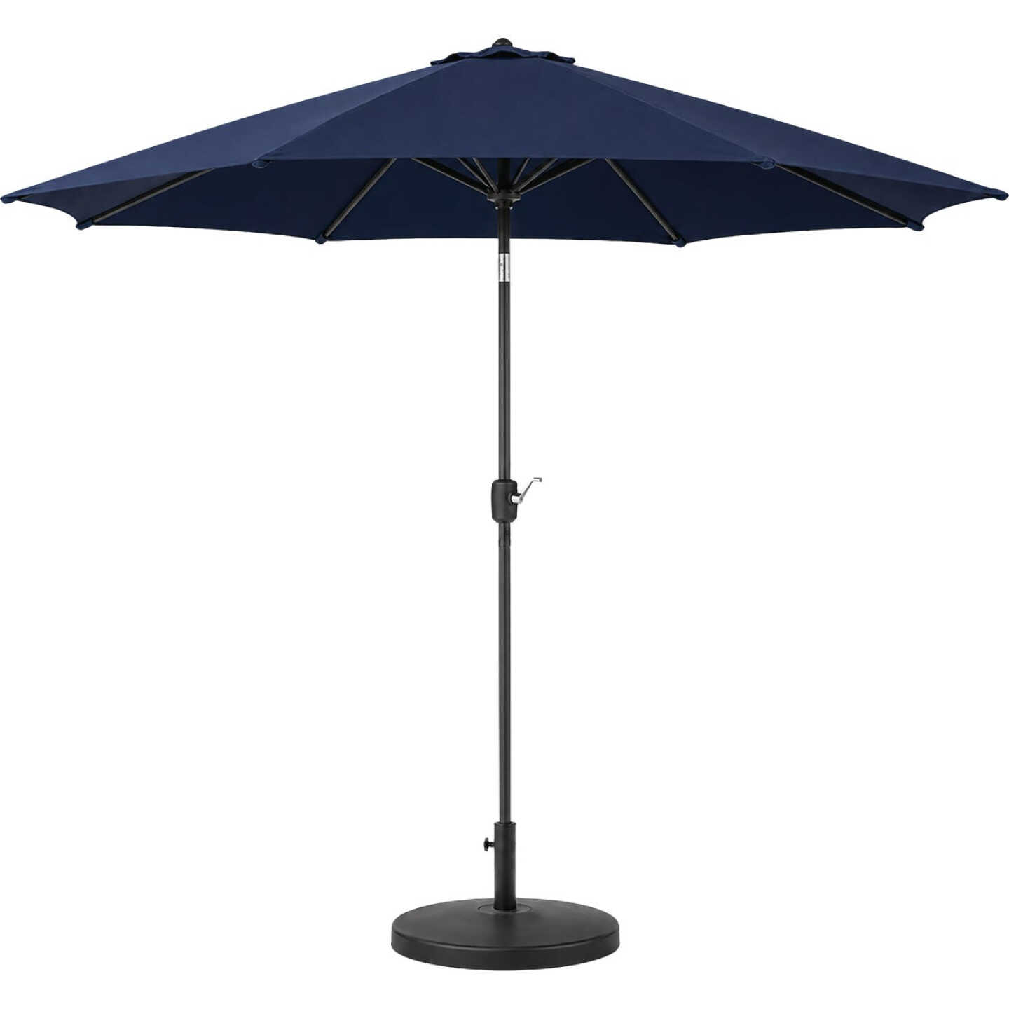 Caban Beach 9 Ft. Aluminum Pole Navy Formosol Market Umbrella Image 1