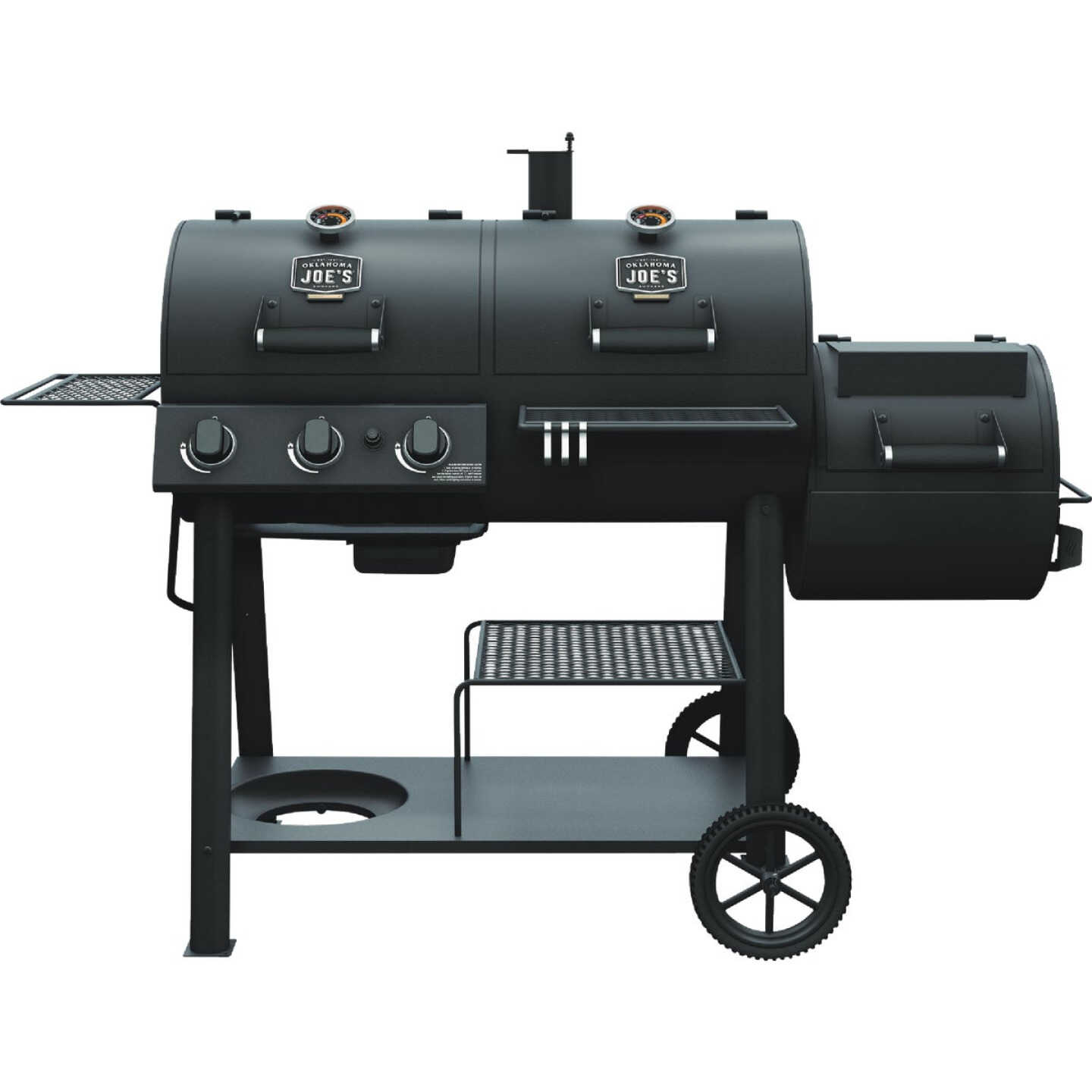 Oklahoma Joe's Canyon Combo Charcoal/Gas Smoker & Grill Image 1