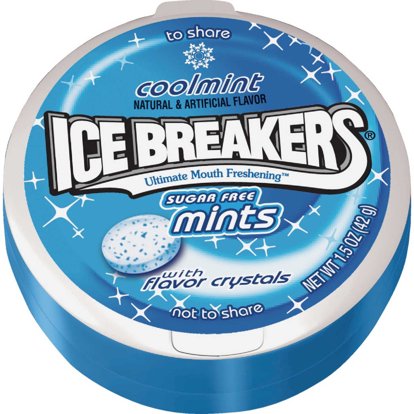 Ice Breakers 1.5 Oz. Coolmint Sugar Free Mints Image 1